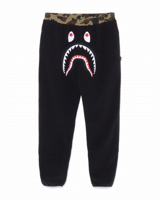 Pantalon Bape X Polartec 1st Camo Shark Femme Noir | QWOMD4963