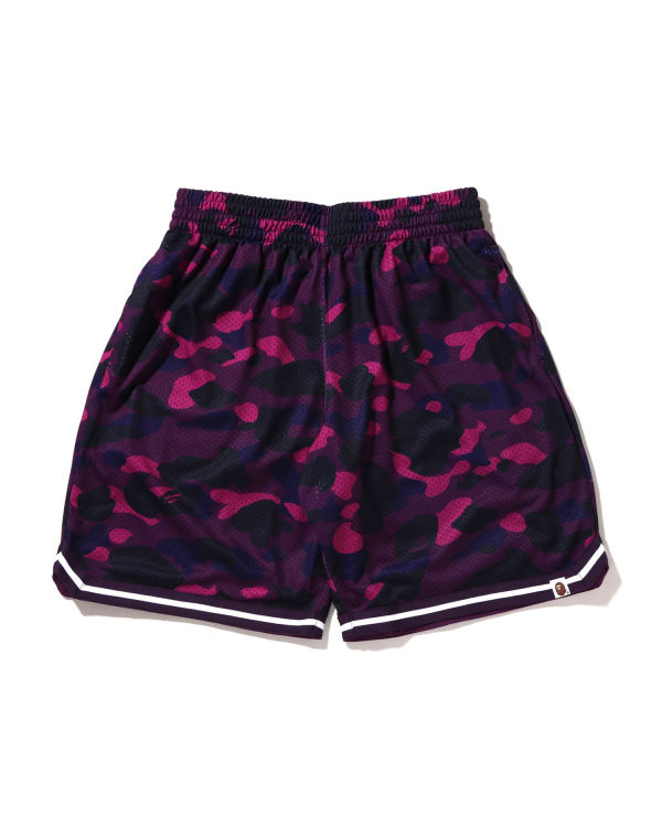Shorts Bape Color Camo Larges Fit Basketball Homme Violette | XHNJG0491