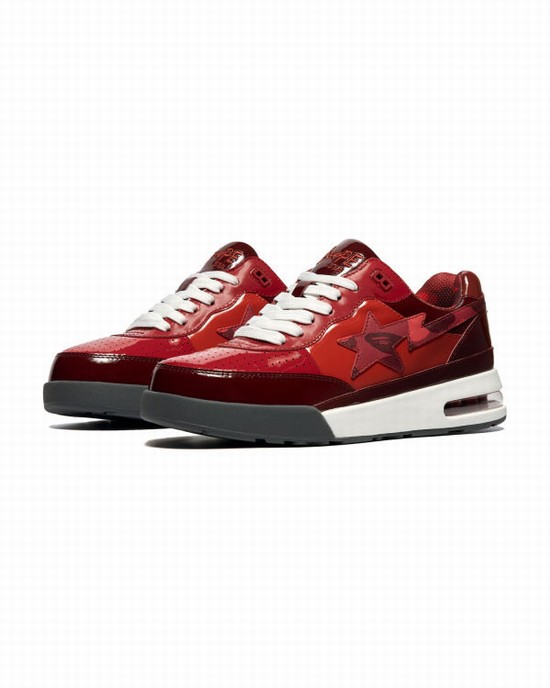 Baskets Bape Route STA #1 M1 Homme Rouge Clair | SRLWB5968