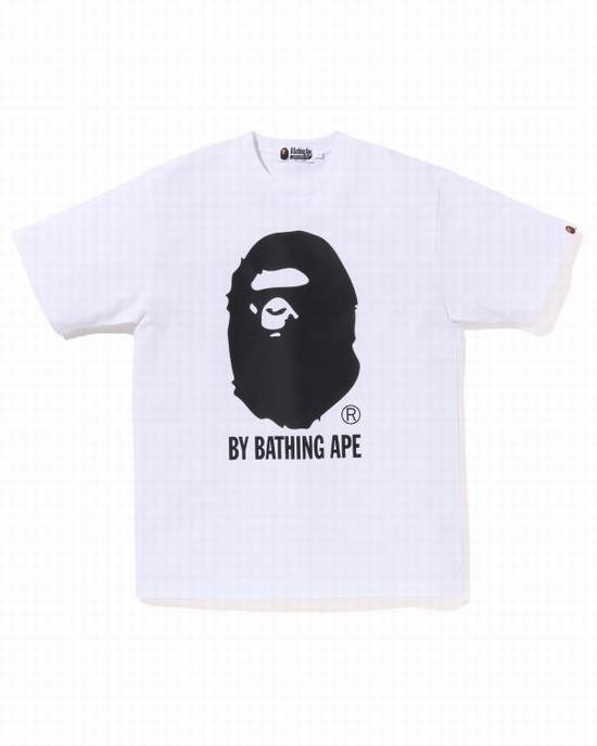 T Shirts Bape Thermography by Bathing Ape Homme Blanche | KQLIT8430