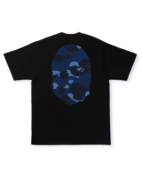 T Shirts Bape Color Camo Big Ape Head Homme Noir | KDNBR8546